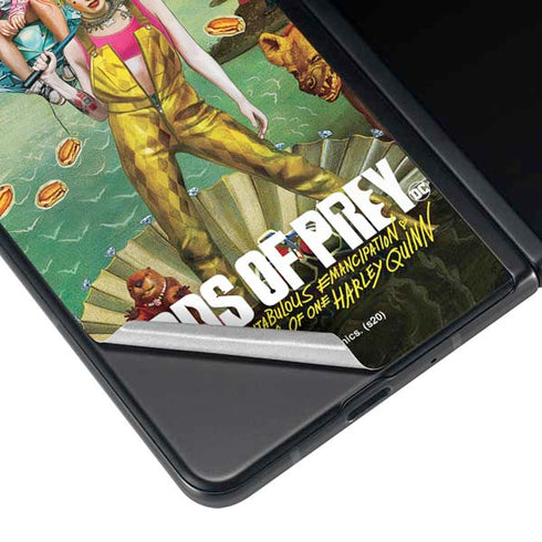 DC Comics Harley Quinn Birds of Prey Variant Movie Poster Galaxy Z Fold4 5G Skin